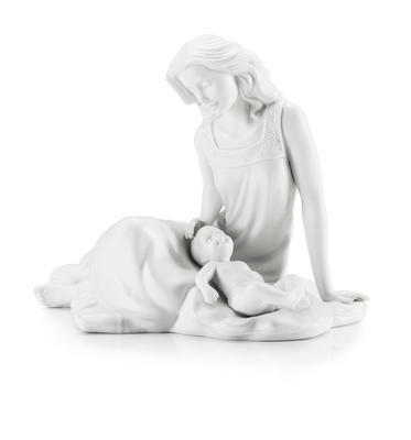 Dekorace soška - Matka s dítětem sedí PRIMAVERA 21 cm, Palais Royal