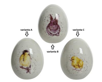 Velikonoční vajíčko, 3 druhy, 8 cm, KSD







