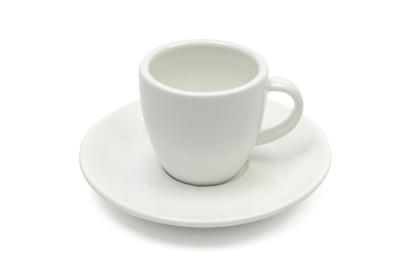 Šálek espresso s podšálkem WHITE BASICS 80 ml, Maxwell & Williams