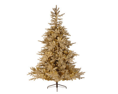 Vánoční stromeček TIFFANY, 210 cm, zlatý, KSD