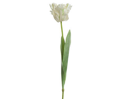 Tulipán, 68cm, bílý, KSD