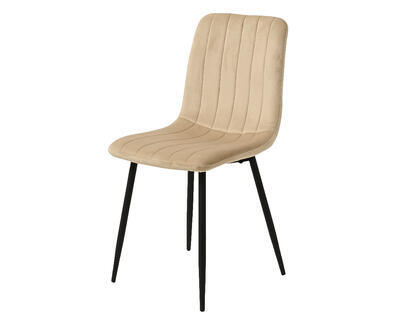 Jídelní židle, 53,5x43x90 cm, písková, KSD