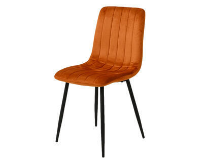 Jídelní židle, 53,5x43x90 cm, terakota, KSD