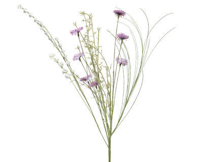 Svazek - mix květin, 13x20x60cm, růžový, Kaemingk