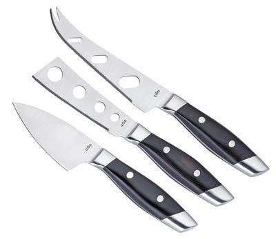 Nože na sýr - set Fontina 3-dílný