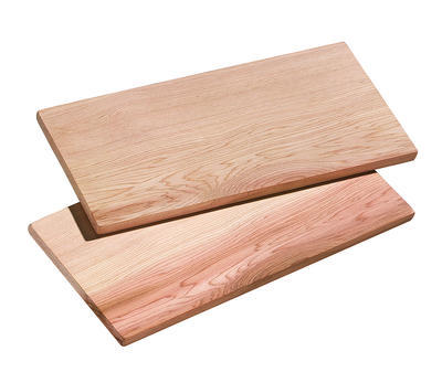 SET 2 ks grilovacích prkének z cedrového dřeva, vel. M, 35x17,5cm, Küchenprofi
