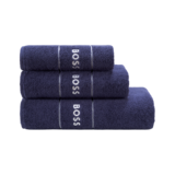 PLAIN Navy hostinský ručník 40x60, Hugo Boss                             - 1/2