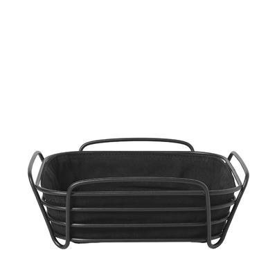 Košík na pečivo DELARA 25x25 cm - černá, Blomus