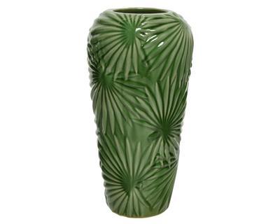 Váza, 39cm, zelená, porcelán, KSD