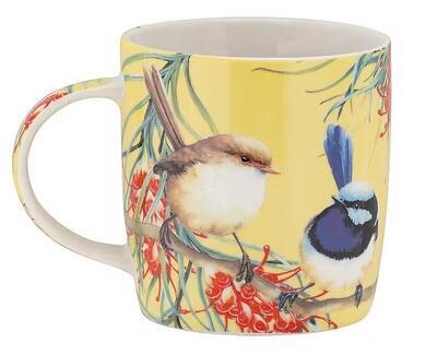 MW Katherine Castle Bird Talk hrneček 370 ml - Superb Fairy-wrens Gift Boxed - 1