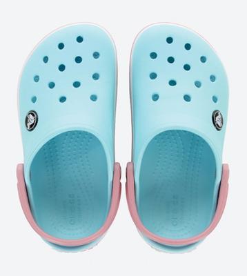Dětské boty CROCBAND Clog Light Blue/White vel. 22-23, Crocs - 2