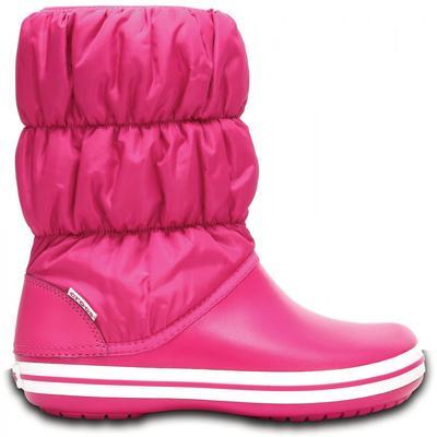 Dámské nepromokavé zimní boty PUFF BOTS, růžové, vel. 37-38, Crocs - 2