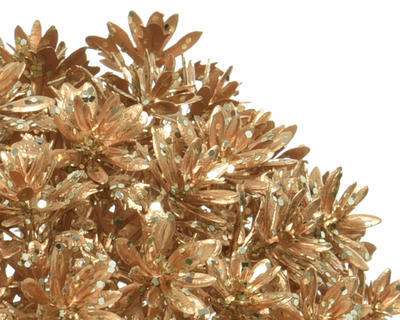 Allium česnek s glittery, 11x70 cm, zlatý, KSD - 2