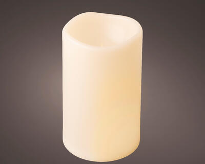 LED svíčka, 20 cm, krémová, venkovní, KSD - 2