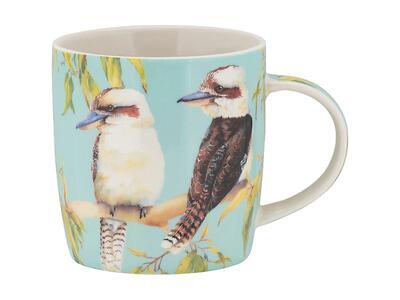 MW Katherine Castle Bird Talk hrneček 370 ml - Kookaburras Gift Boxed - 2