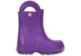 Holínky HANDLE IT RAIN BOOT KIDS J2 neon purple, Crocs - 5/7